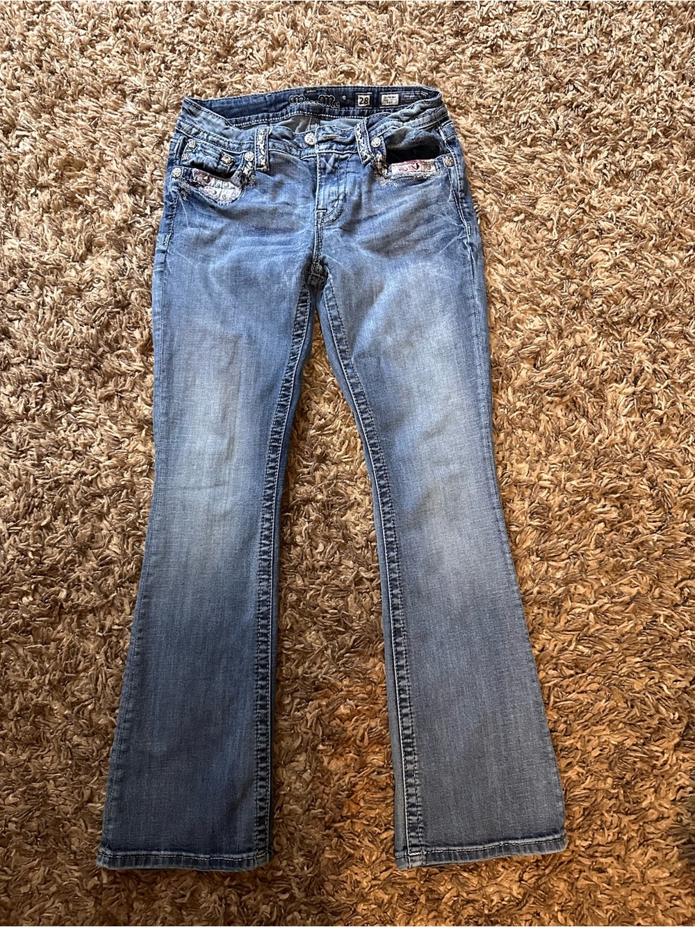 Women’s Blue Bootcut MissMe Jeans